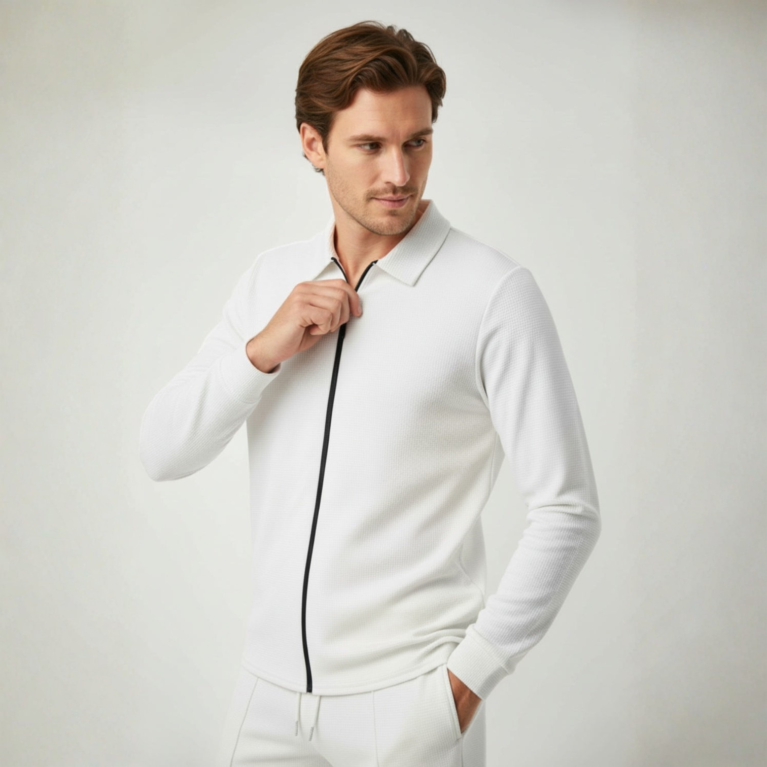 Dex – Men's Training Suit White