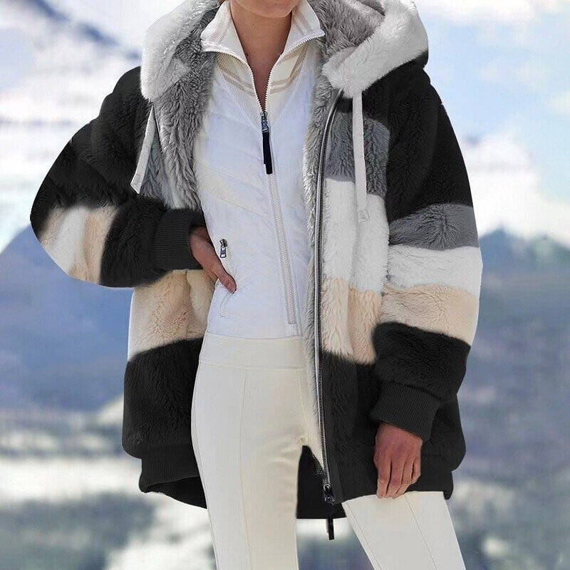 Christa – Cozy Oversized Winter Jacket with Hood