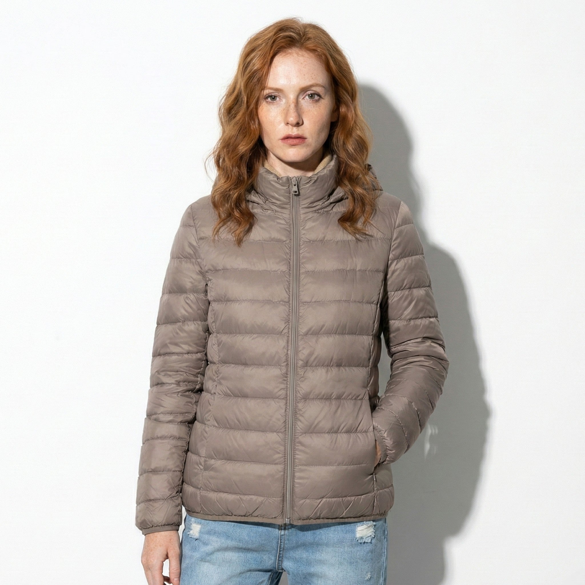Eleanor - Women's Warm Hooded Puffer Jacket