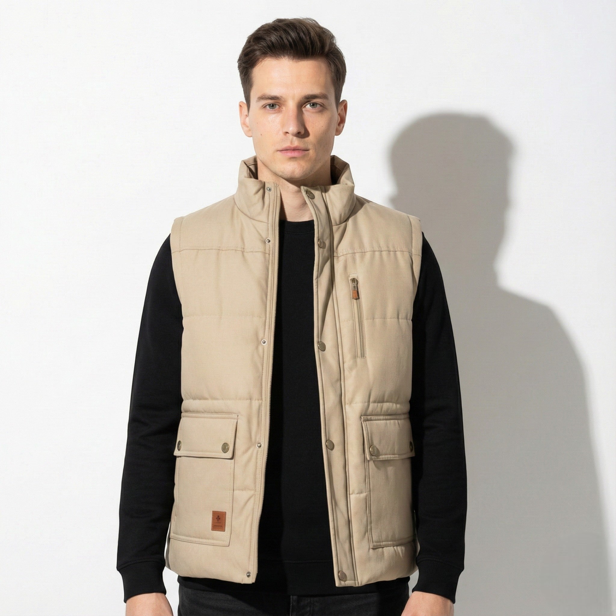 Robert - Men's Regular-Fit Padded Sleeveless Vest