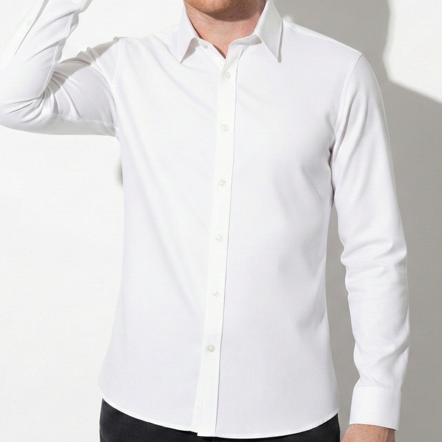 Thomas - Men's Tailored Fit and Comfortable Buttoned Shirt