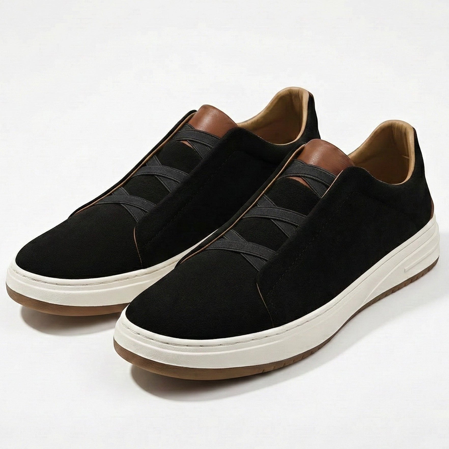 Charlie - Men's Casual Suede Slip-On Shoes with Soft Cushioned Sole