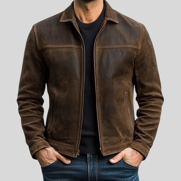 Pedro – Structured Jacket with Matte Surface