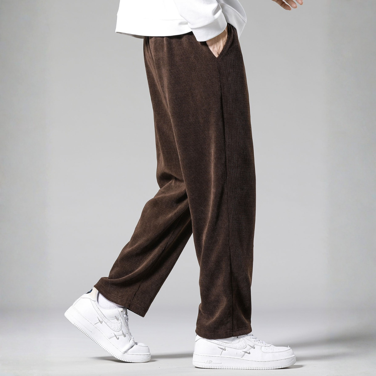 Noah – Men's Corduroy Pants Straight Fit