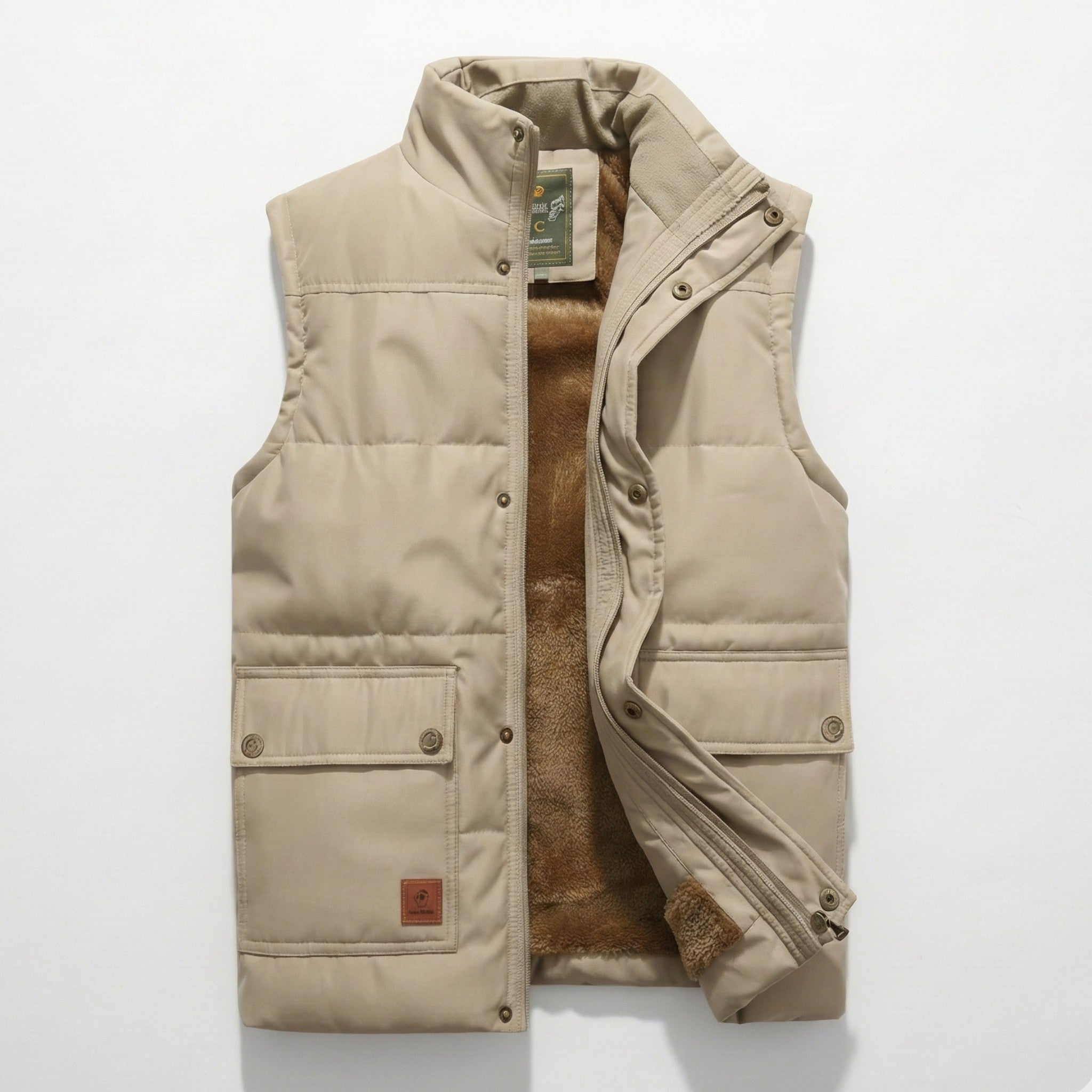 Robert - Men's Regular-Fit Padded Sleeveless Vest