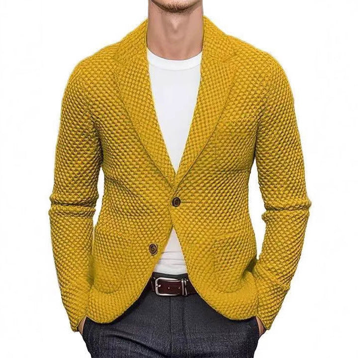 Reiner – Blazer with Herringbone Pattern in Classic Design