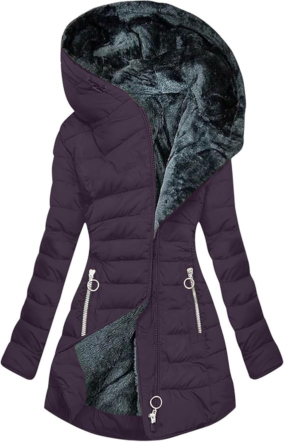 Eleonora - Padded Jacket with Warm Plush Lining