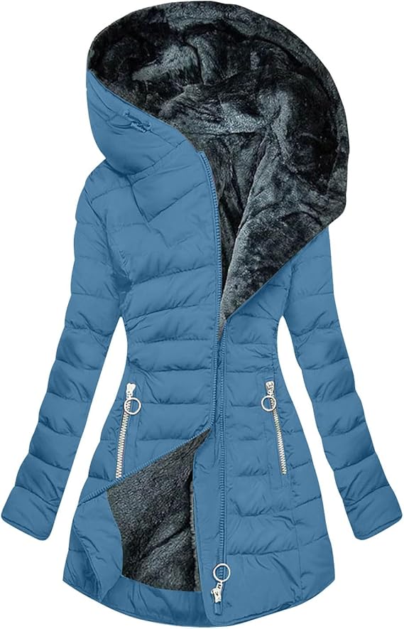 Eleonora - Padded Jacket with Warm Plush Lining