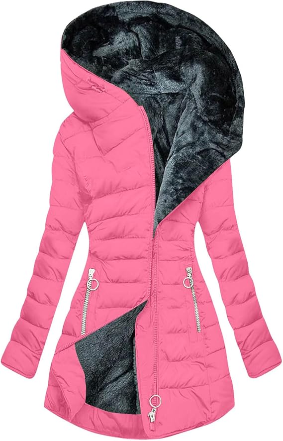 Eleonora - Padded Jacket with Warm Plush Lining