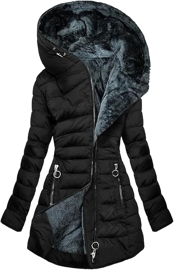 Eleonora - Padded Jacket with Warm Plush Lining