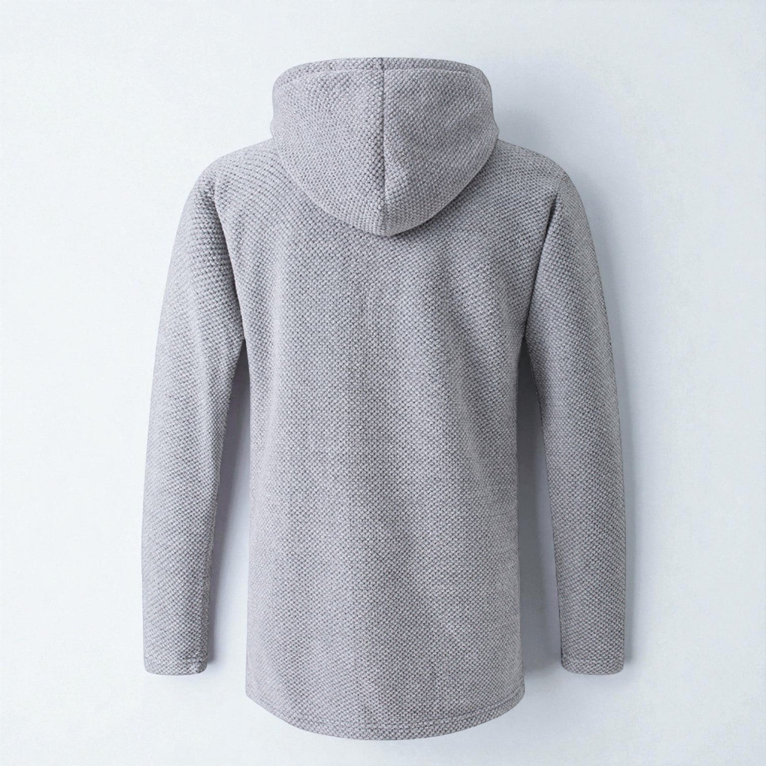 Leon – Longline Hoodie for Men Fleece with Hood