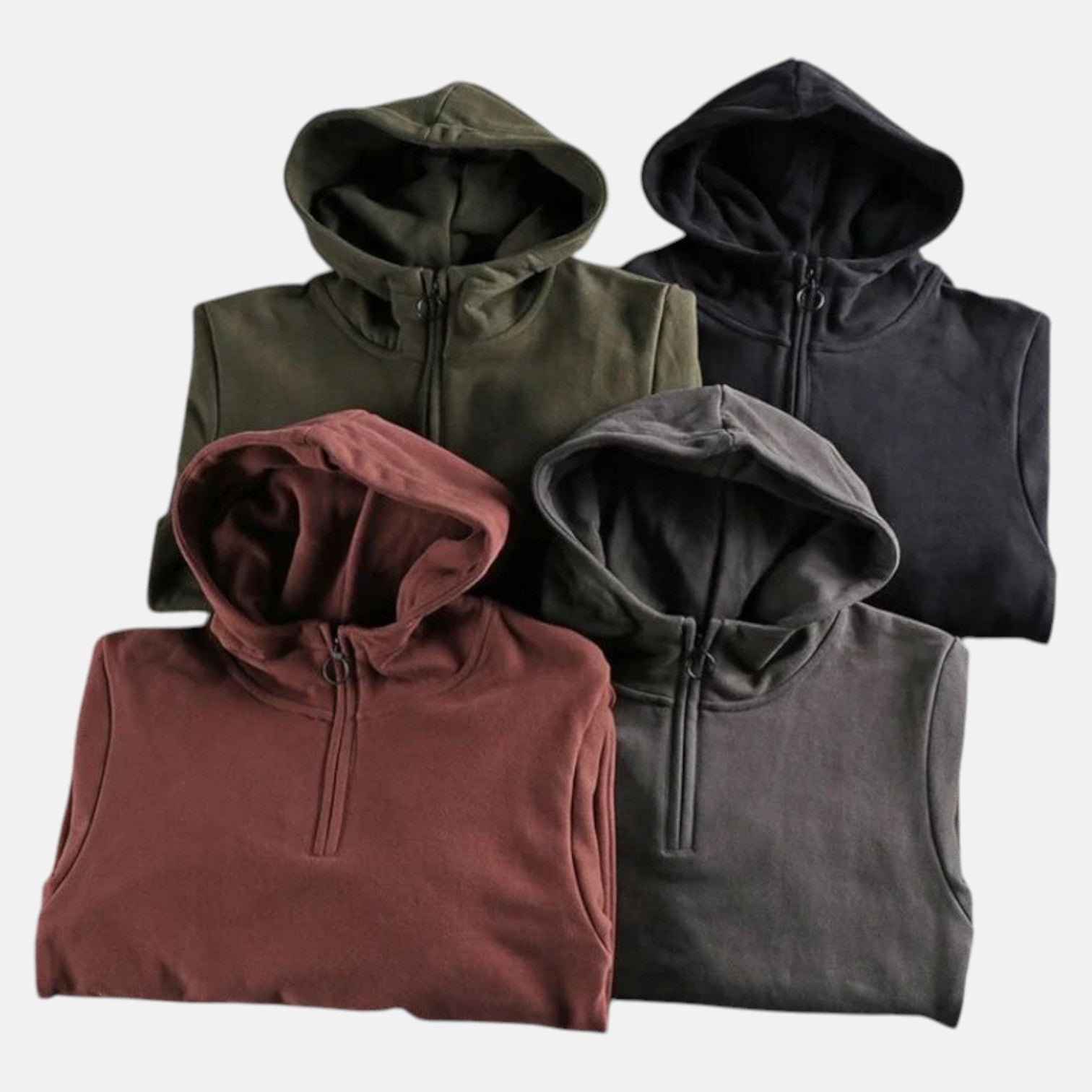 Leano – Men's Cotton Zip Hoodie