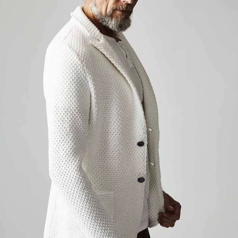 Reiner – Blazer with Herringbone Pattern in Classic Design