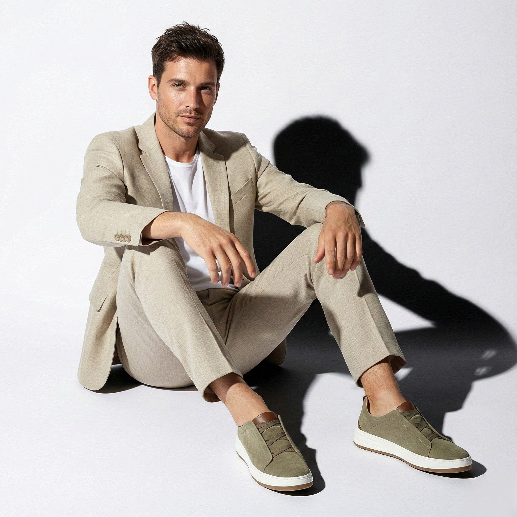 Charlie - Men's Casual Suede Slip-On Shoes with Soft Cushioned Sole