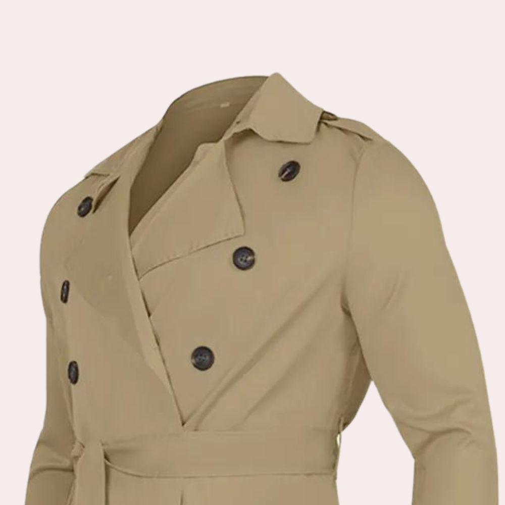 Jonas - Trench Coat - made of wool for business outfit