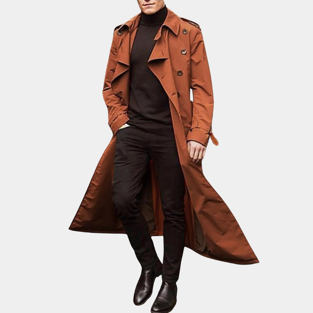Jonas - Trench Coat - made of wool for business outfit
