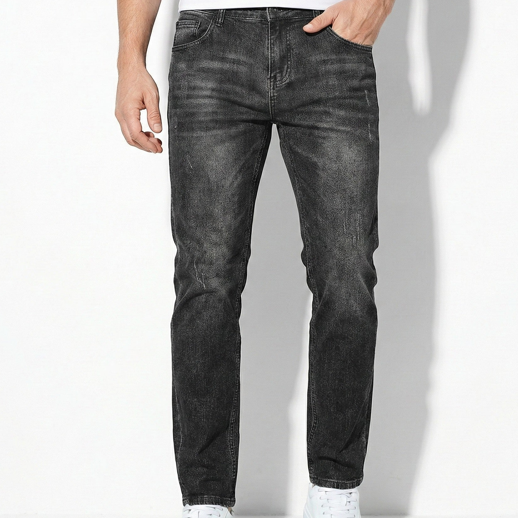 Arthur - Men's Slim Fit Jeans with Practical Pockets