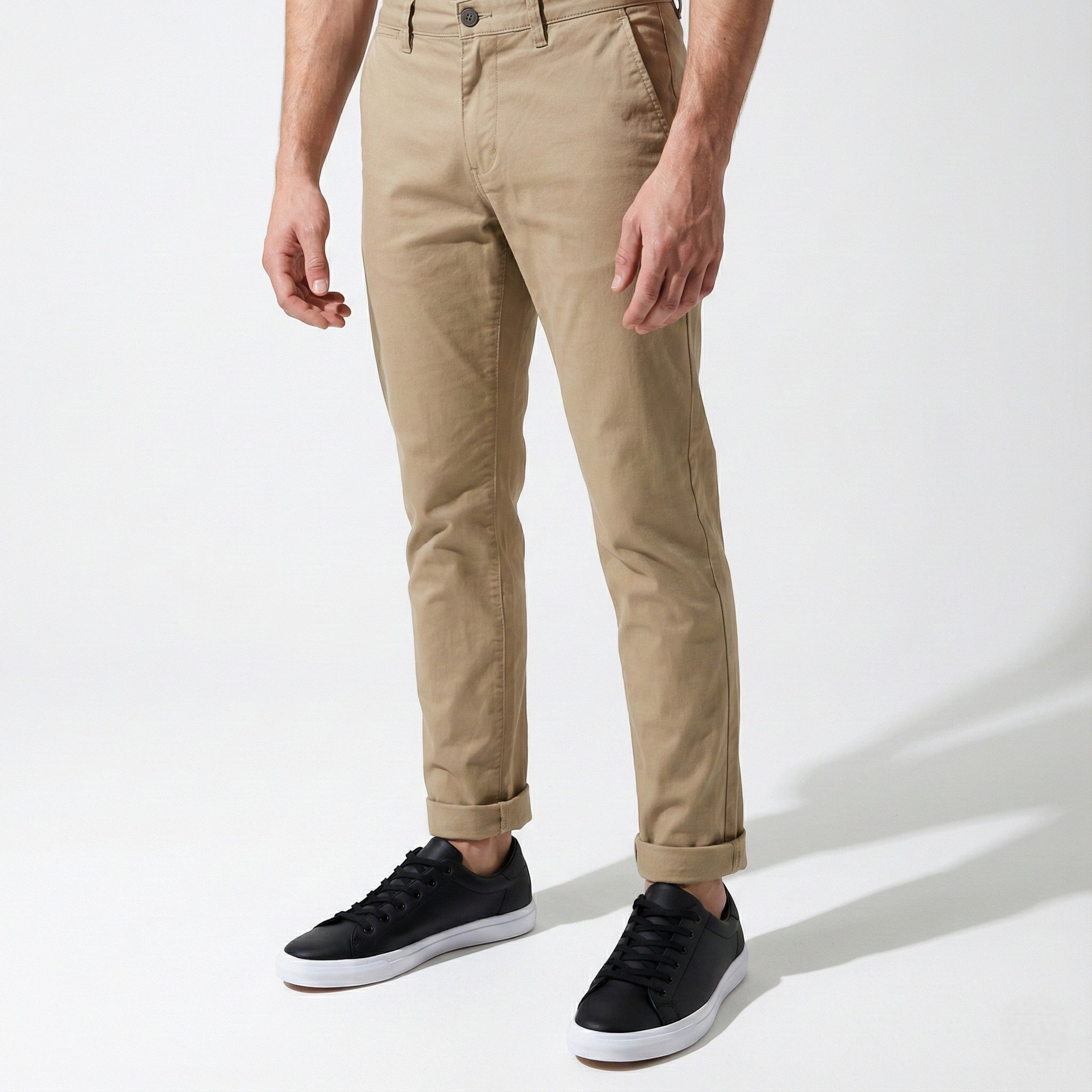 Men's Classic Sneakers with Clean Design