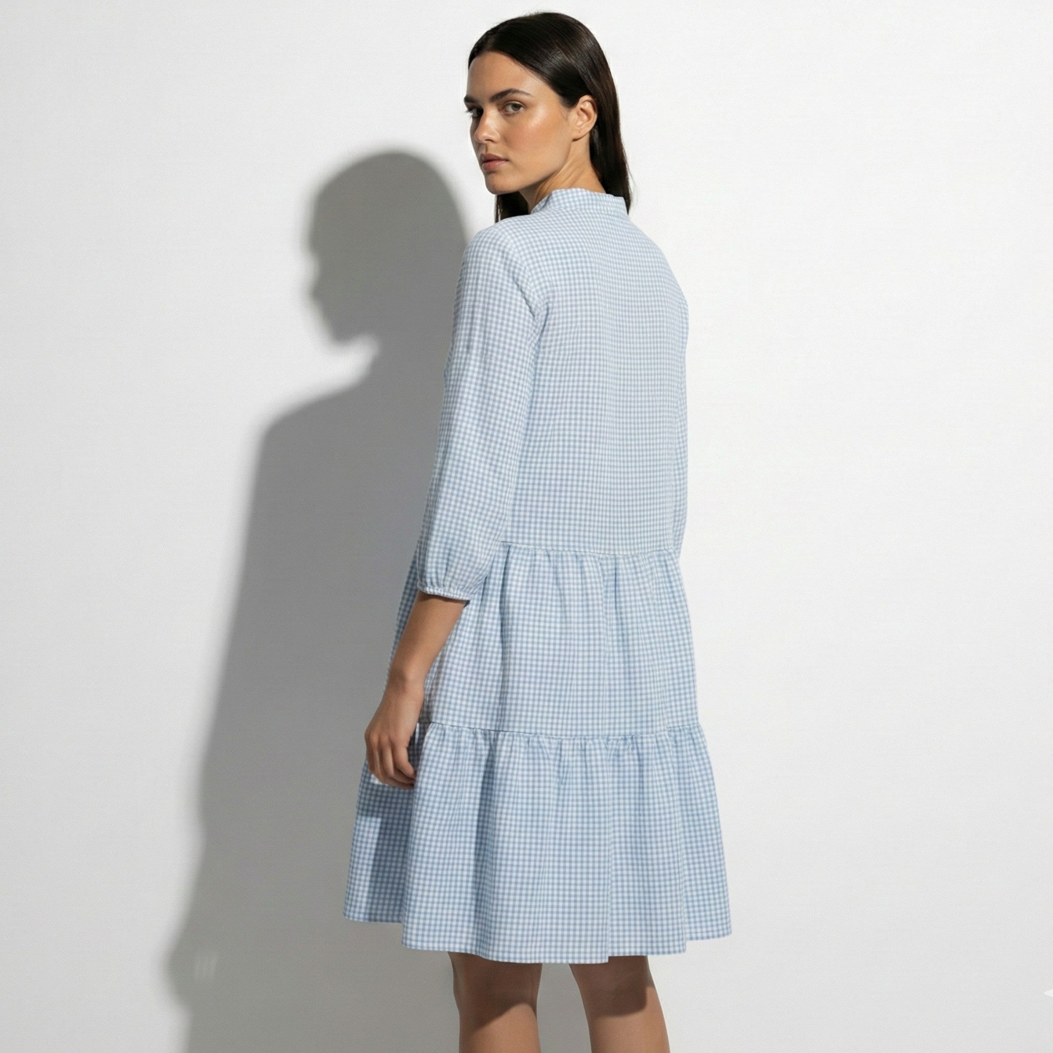 Mila – Women's Lightweight Buttoned Mini Dress