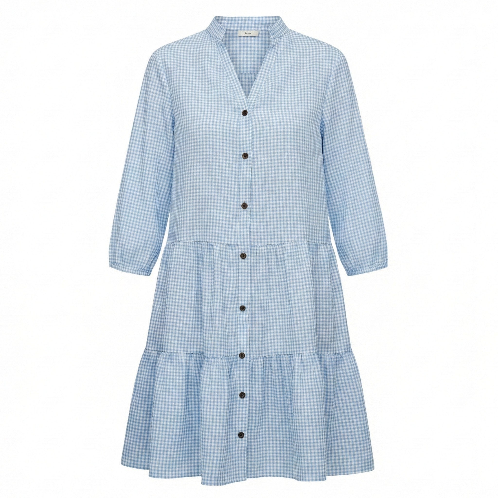 Mila – Women's Lightweight Buttoned Mini Dress