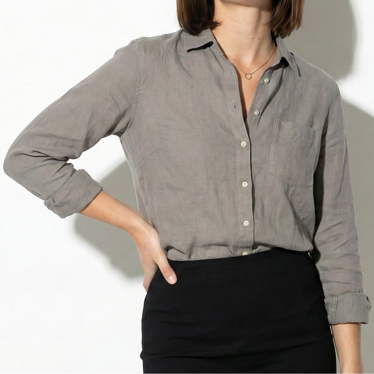 Sofia – Women's Cotton Polo Blouse