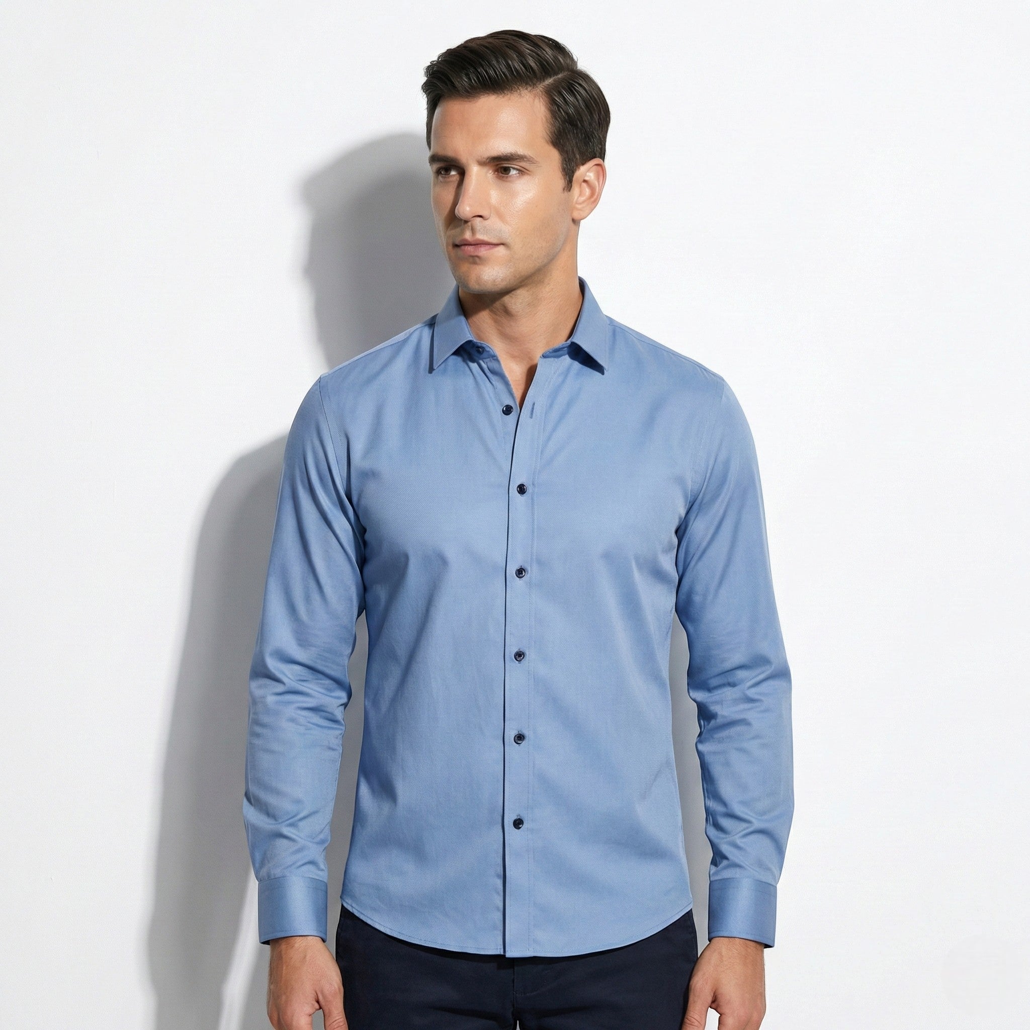 Oliver - Men's Slim Fit Wrinkle-Free Shirt