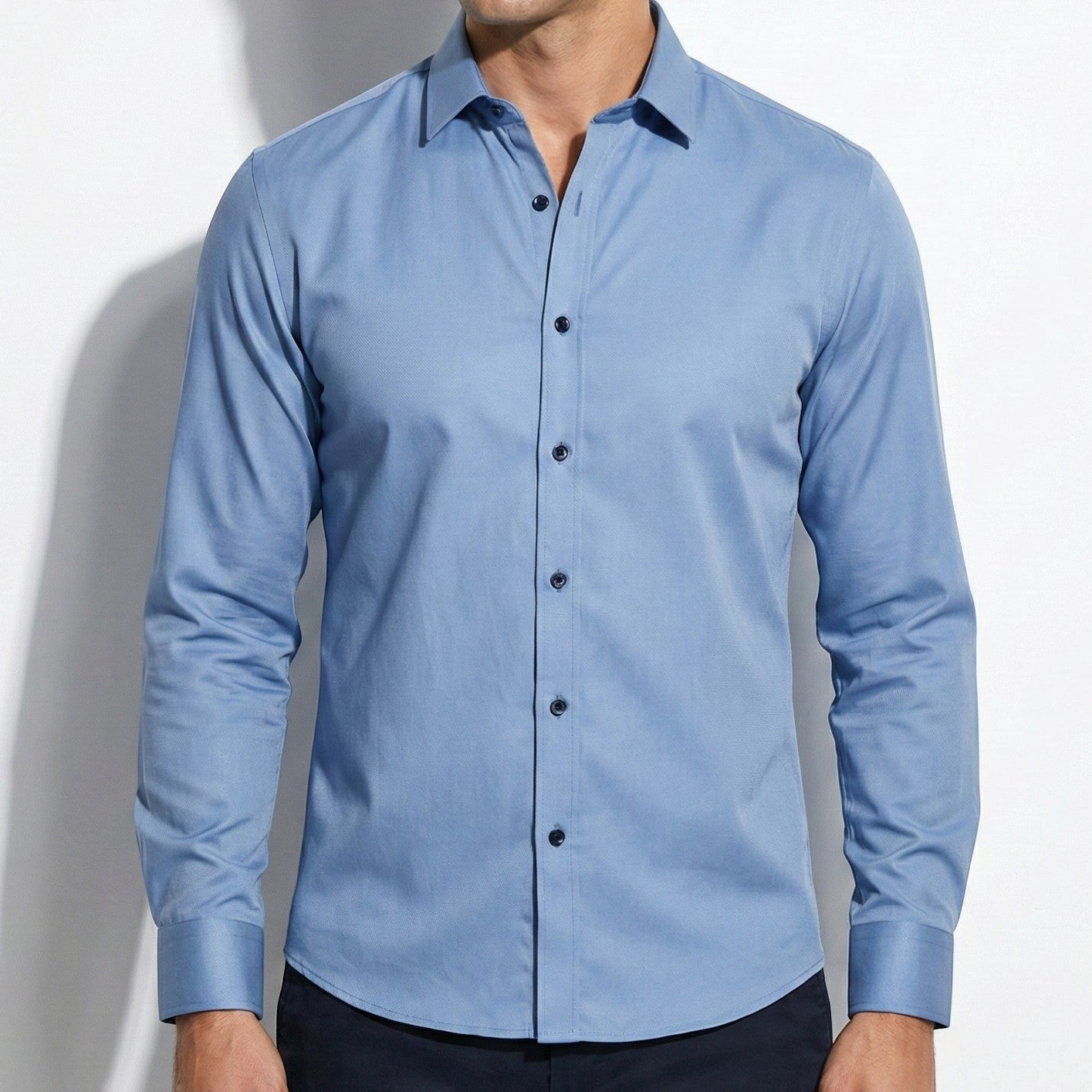 Oliver - Men's Slim Fit Wrinkle-Free Shirt