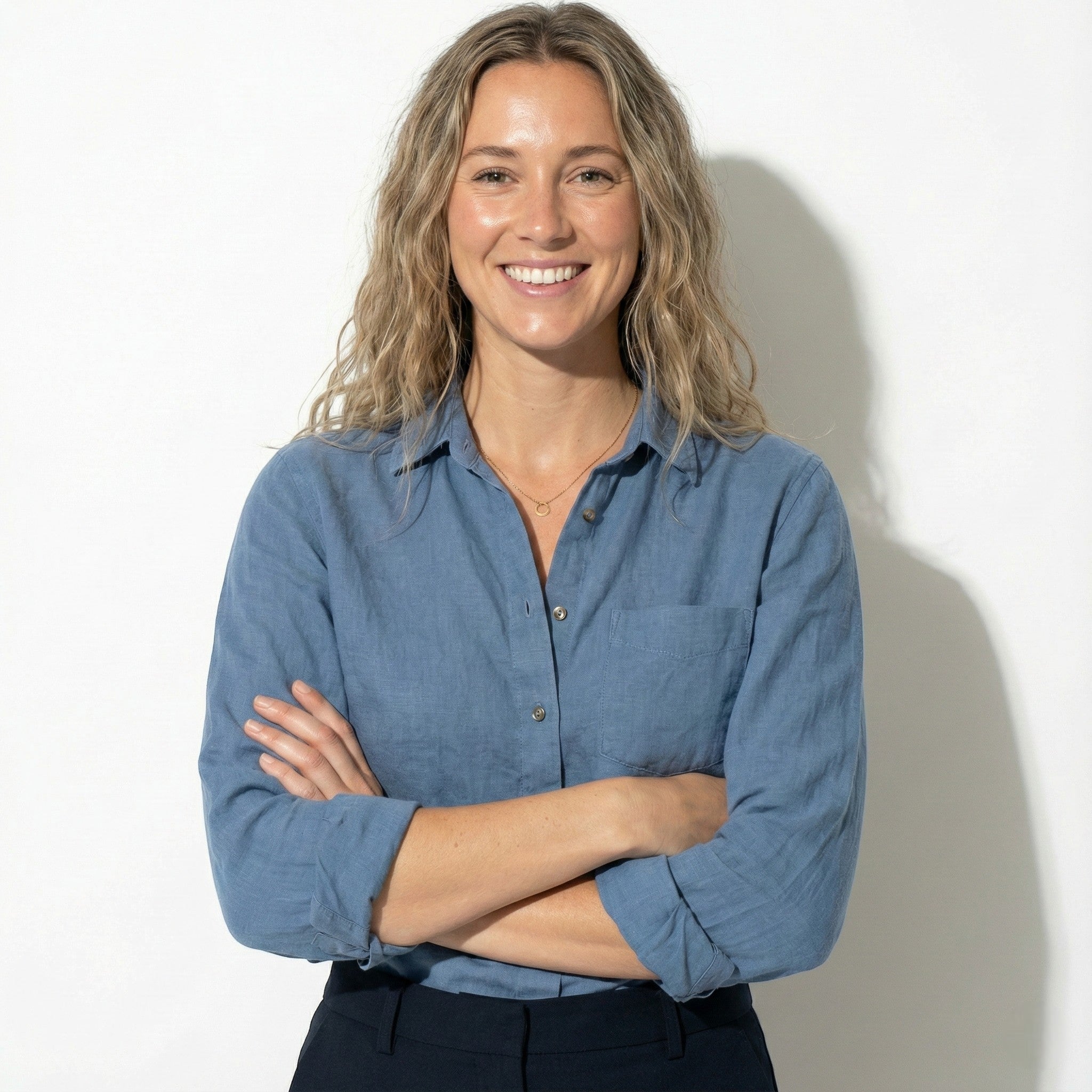 Sofia – Women's Cotton Polo Blouse