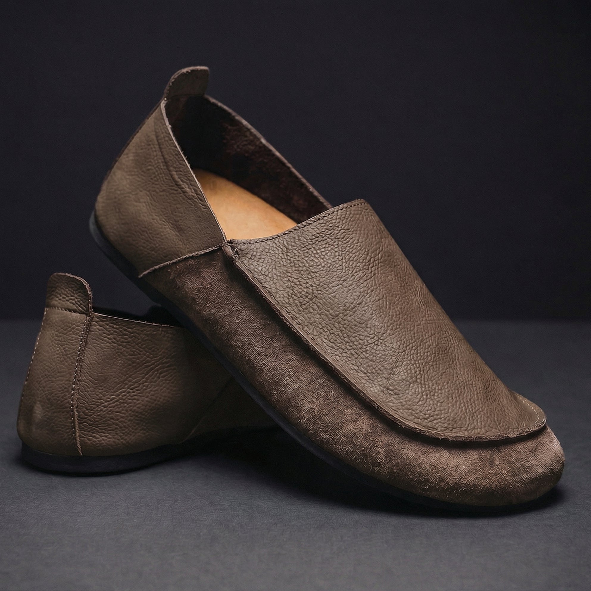 Marcus - Men's Casual Round Toe Flat Loafers