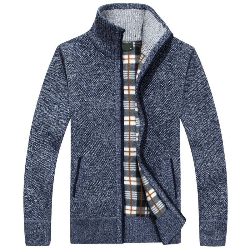 Lukas – Lined Stand Collar Jacket with Full-Zip