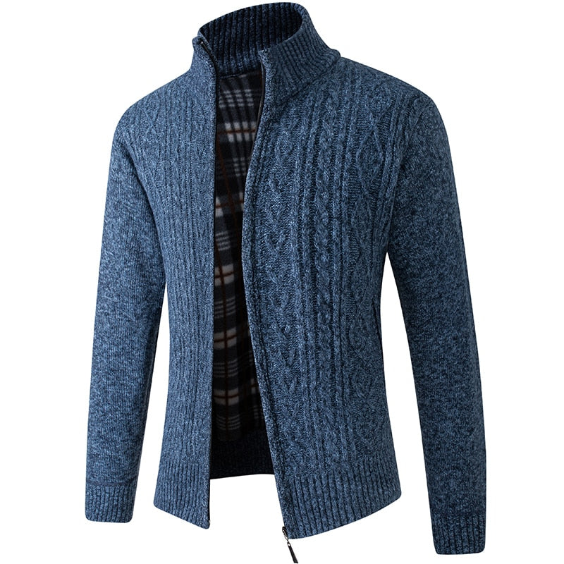 Lukas – Lined Stand Collar Jacket with Full-Zip