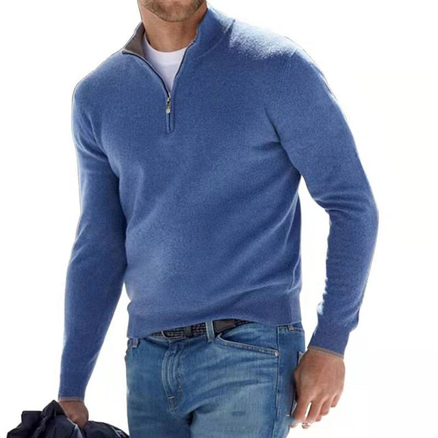 Leon – Long Sleeve Zip Jumper