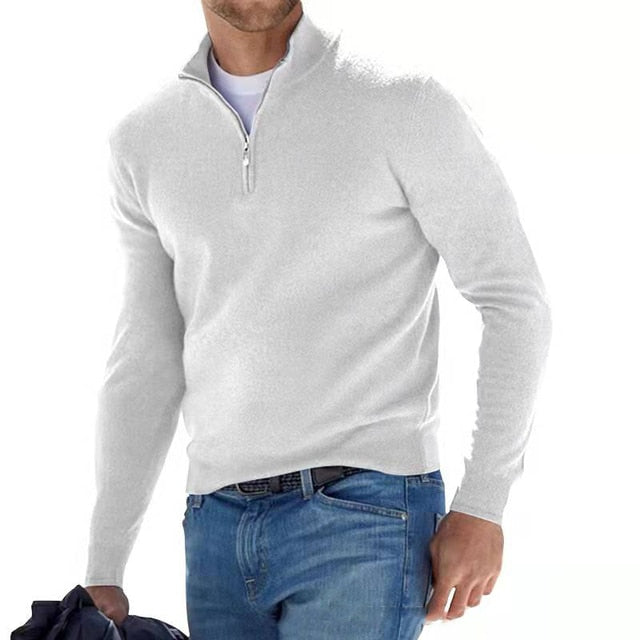 Leon – Long Sleeve Zip Jumper