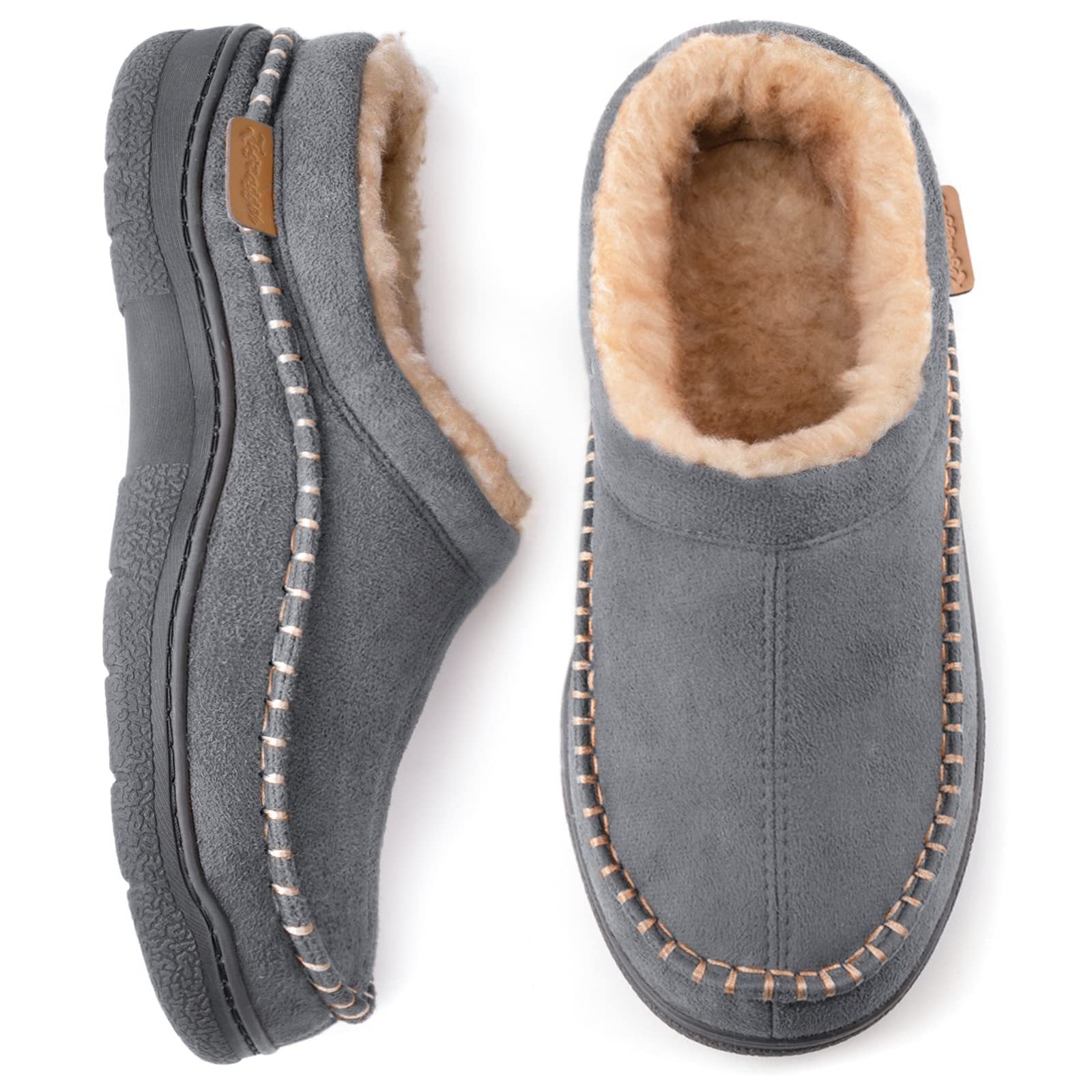 Joris – Men's Slippers Made of Suede with Warm Lining