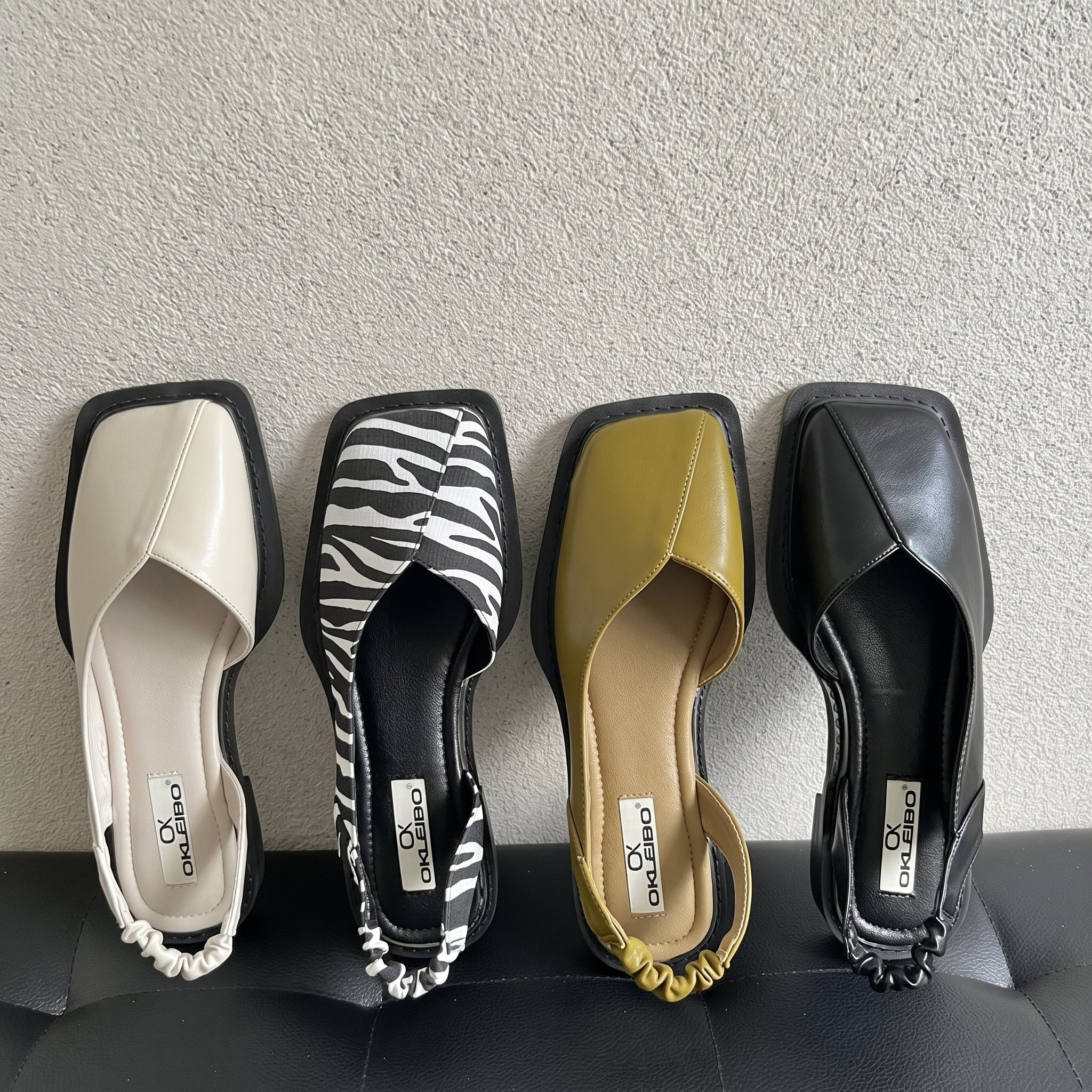 Daisy - Women's Square Toe Slingback Sandals