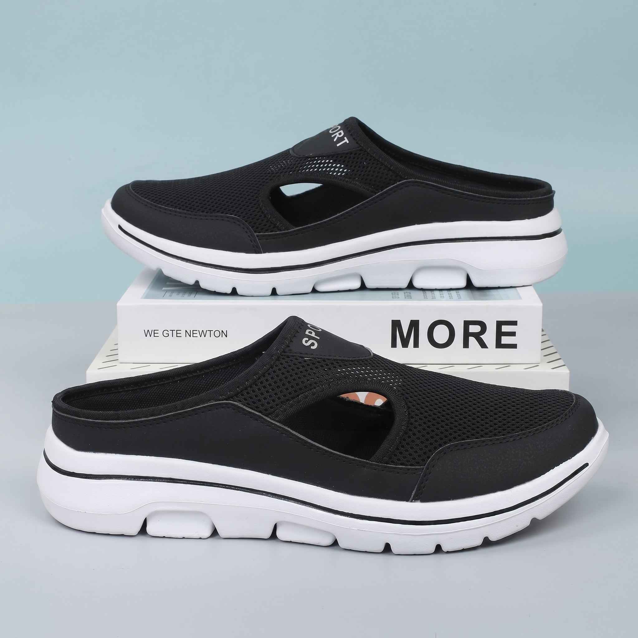 Jordan - Men's Orthopedic Cut-Out Sport Mules