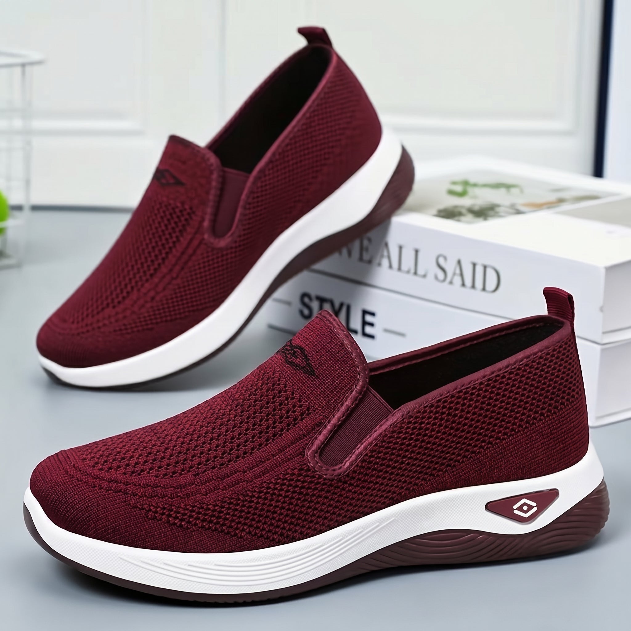 Alice - Women's Orthopedic Breathable Slip-On Sneaker