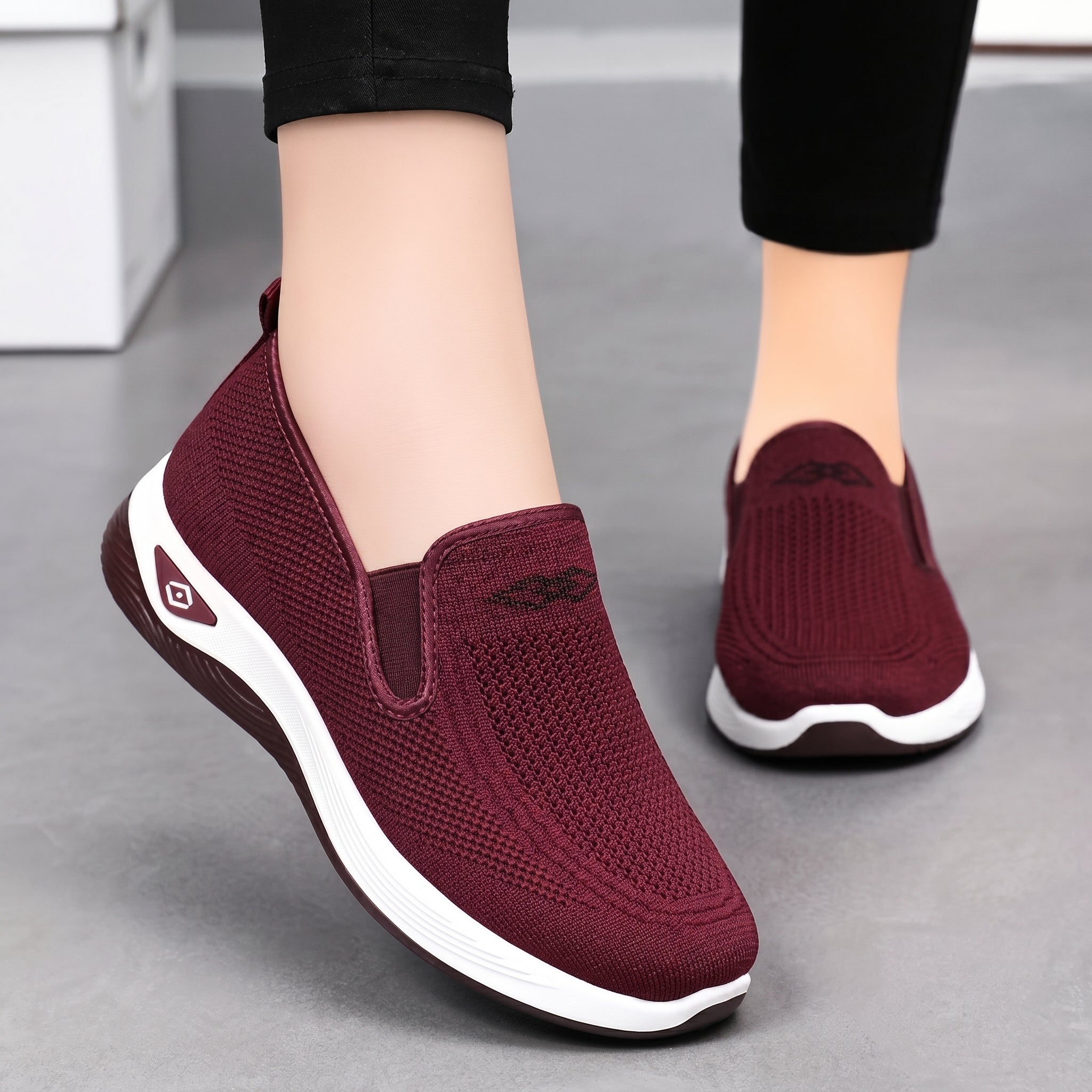 Alice - Women's Orthopedic Breathable Slip-On Sneaker