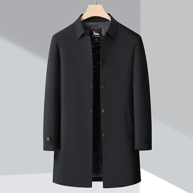 Nero – Men's Wool Winter Coat Lined