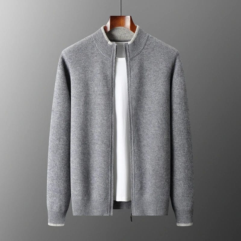 Jonas - Lightweight Zip-Up Cardigan