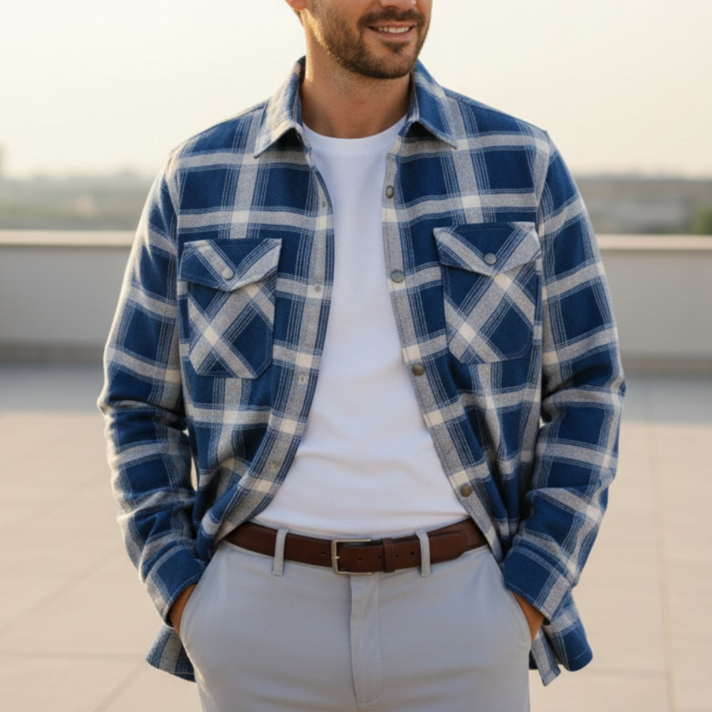 Ilias – Men's Cotton Overshirt