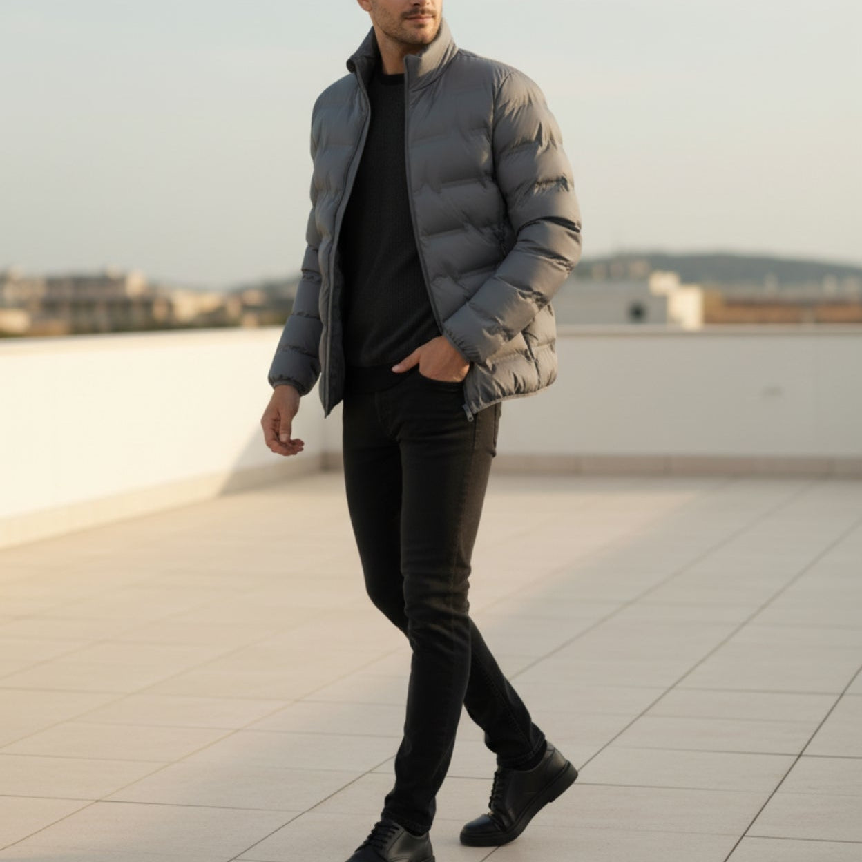 Mateo – Men's Quilted Winter Jacket