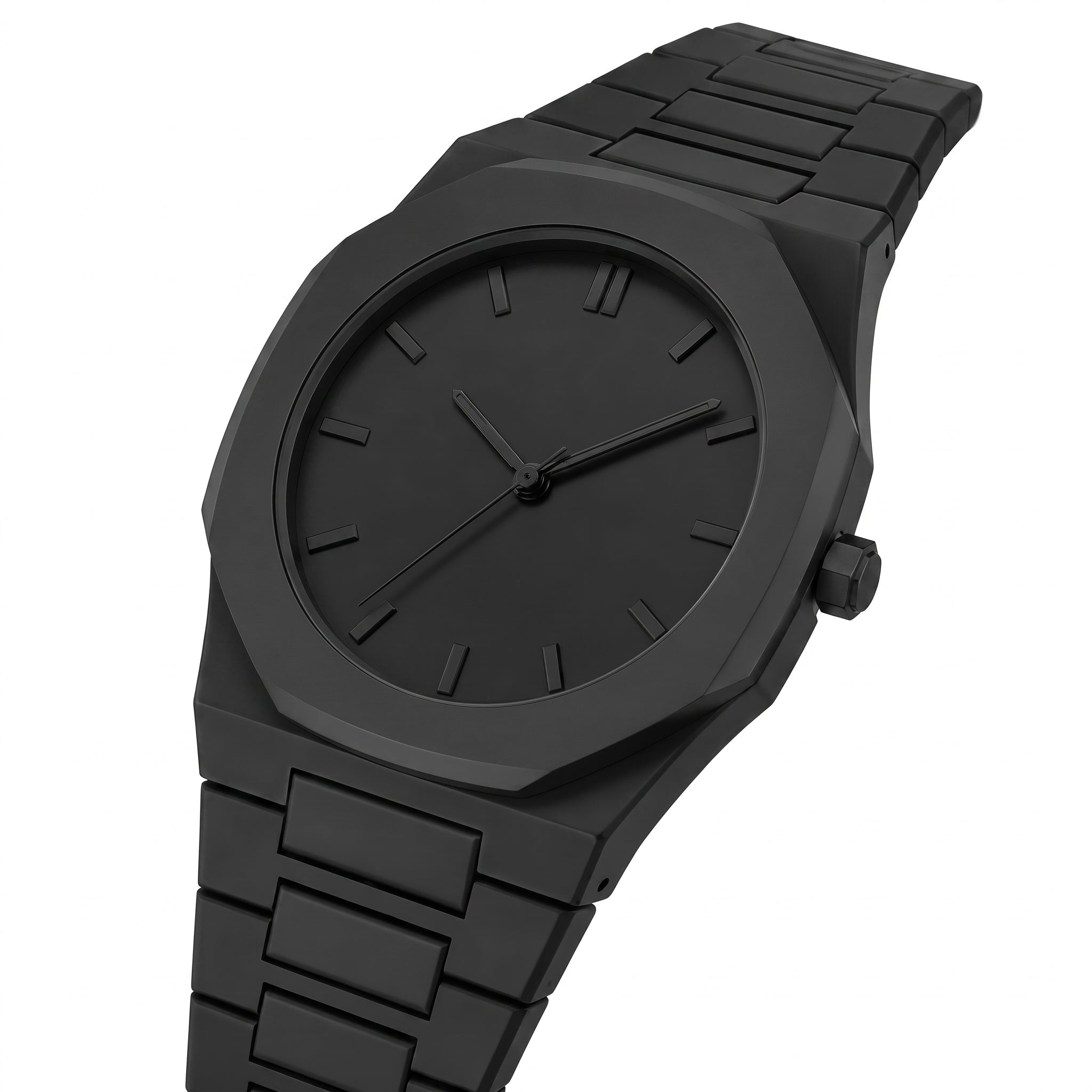 Marcus - Men's Monochrome Octagon Watch