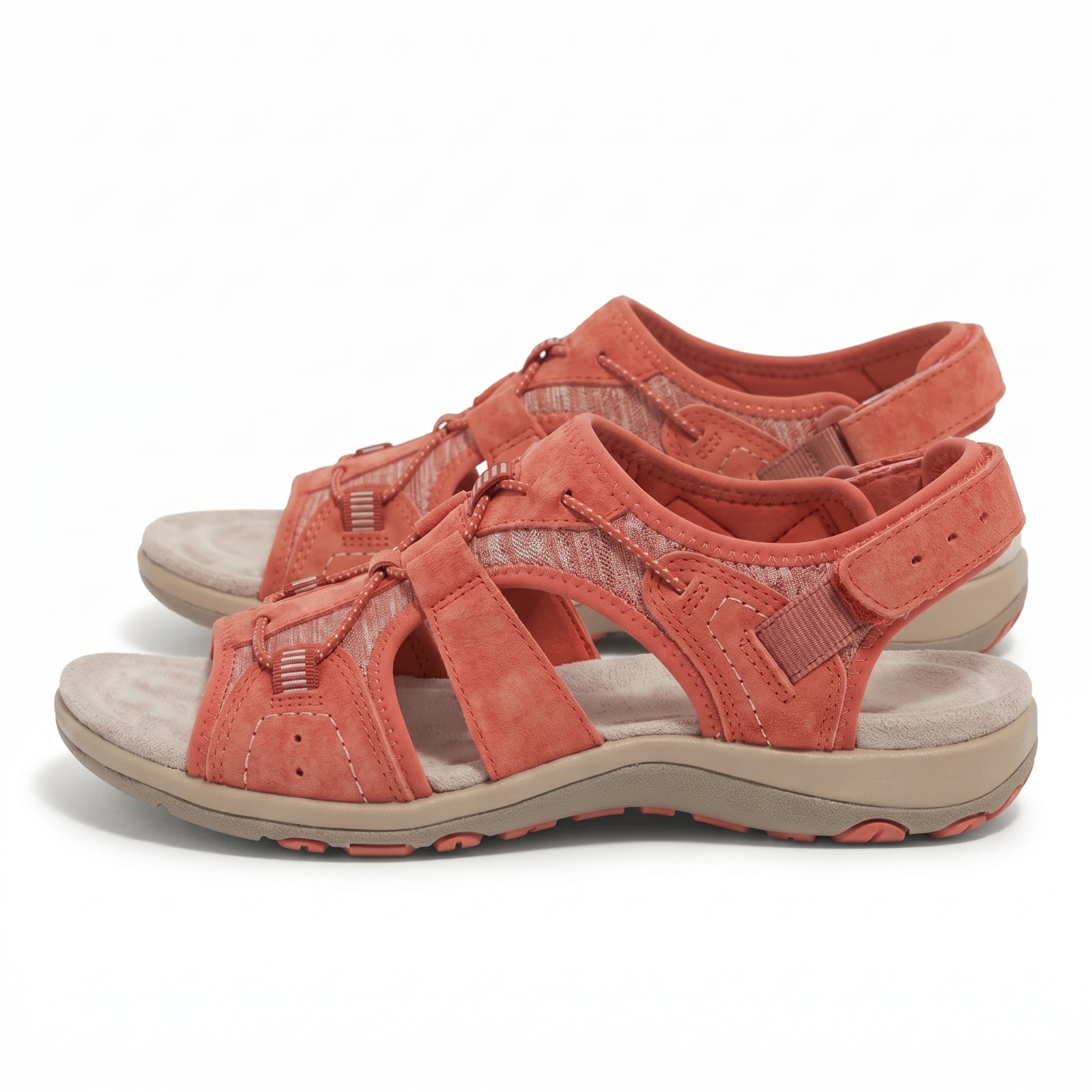 Alice - Women's Orthopedic Sandals - Sandals - Red - Parker&Brooks