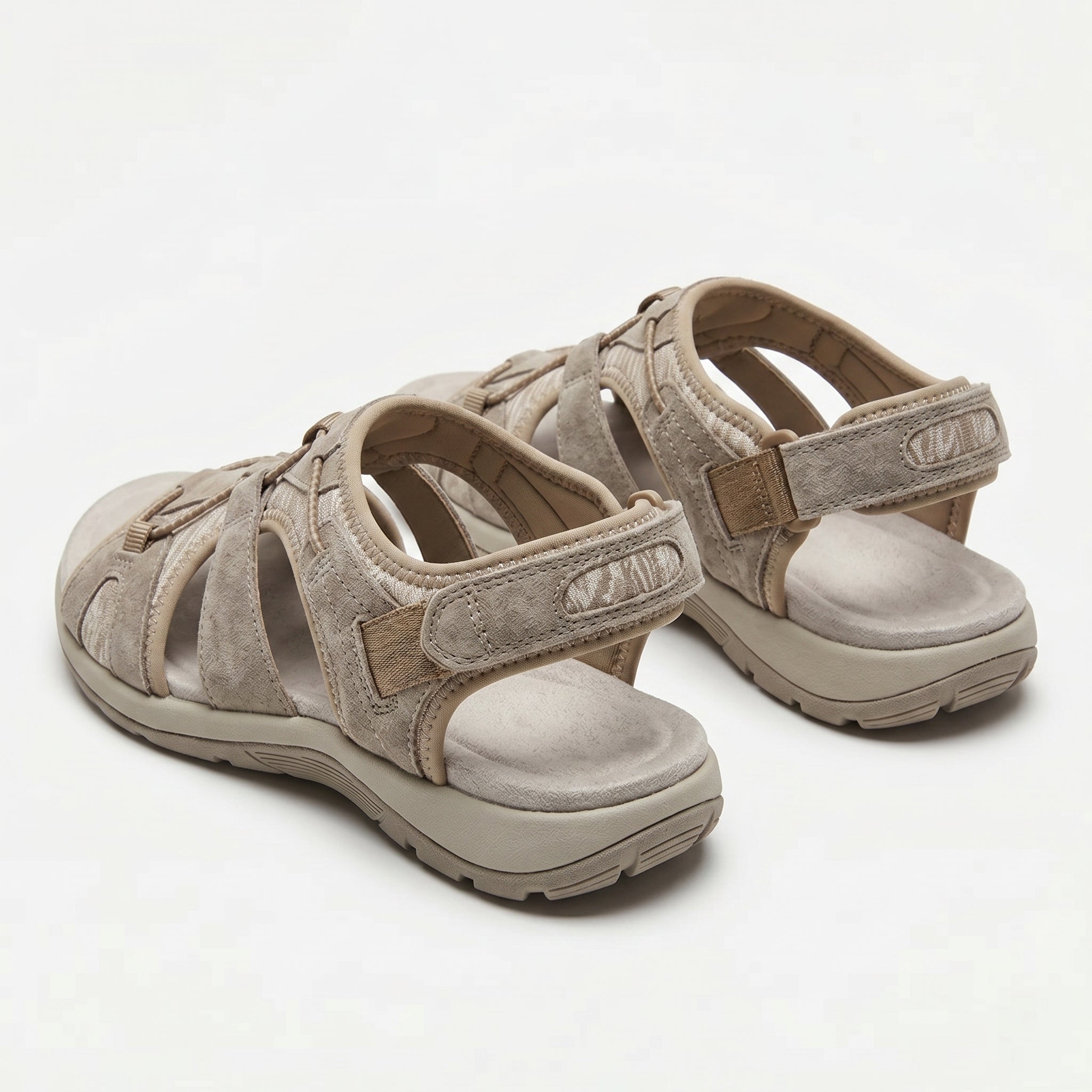 Alice - Women's Orthopedic Sandals - Sandals - Khaki - Parker&Brooks