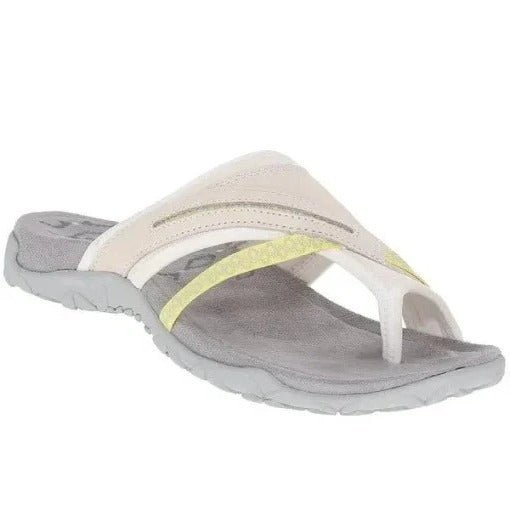 Alice - Women's Orthopedic Toe Post Sandals - Sandal - White - Parker&Brooks