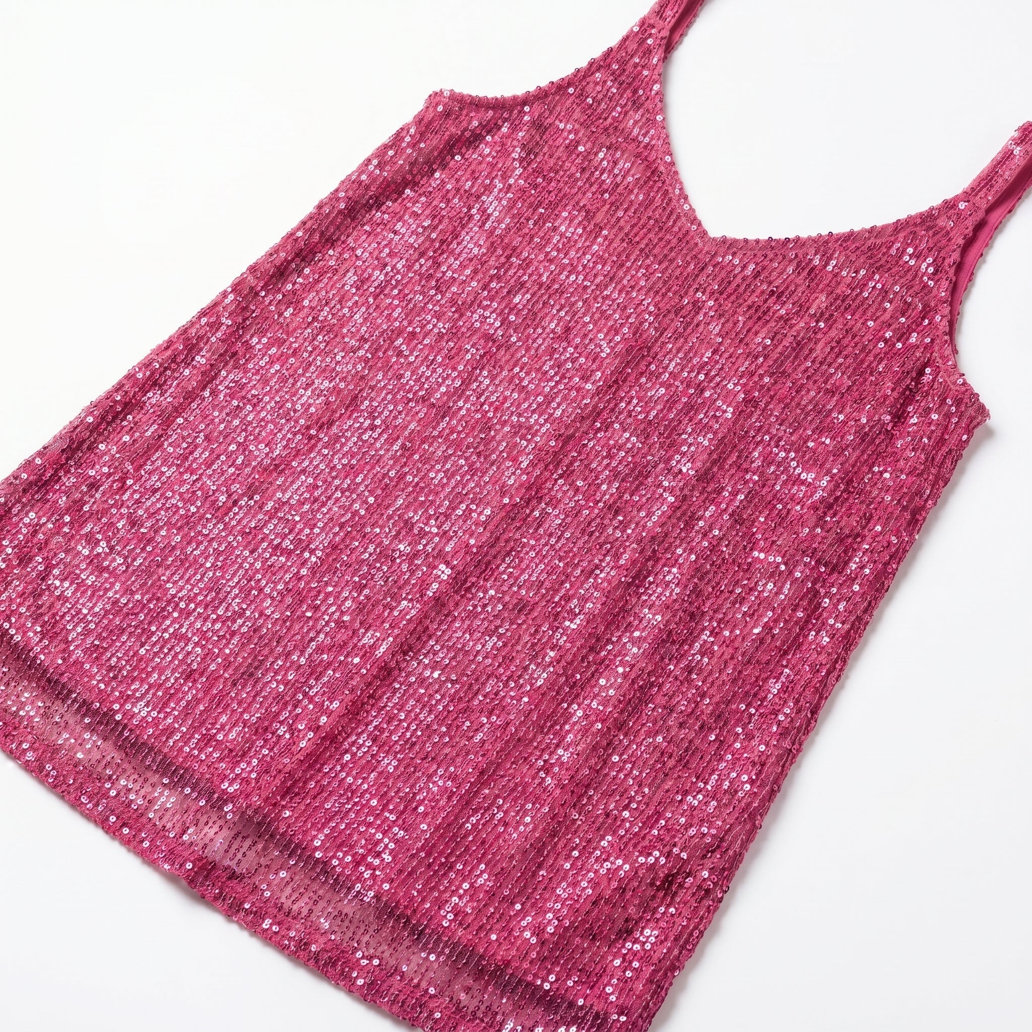Angel - Women's Party Sequin Mini Dress - Mini Dresses - Pink - Parker&Brooks