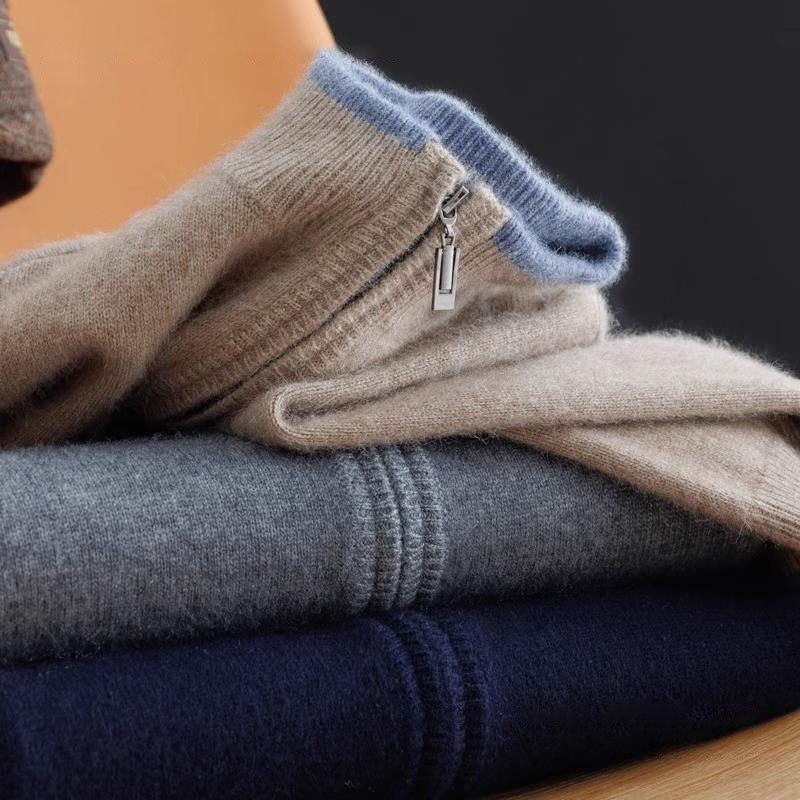 Arnd - Cardigan with Fine Knit Details