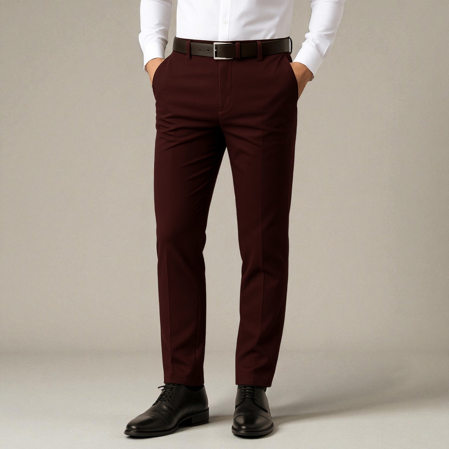 Milan – Men's Stretch Trousers in Tailored Fit