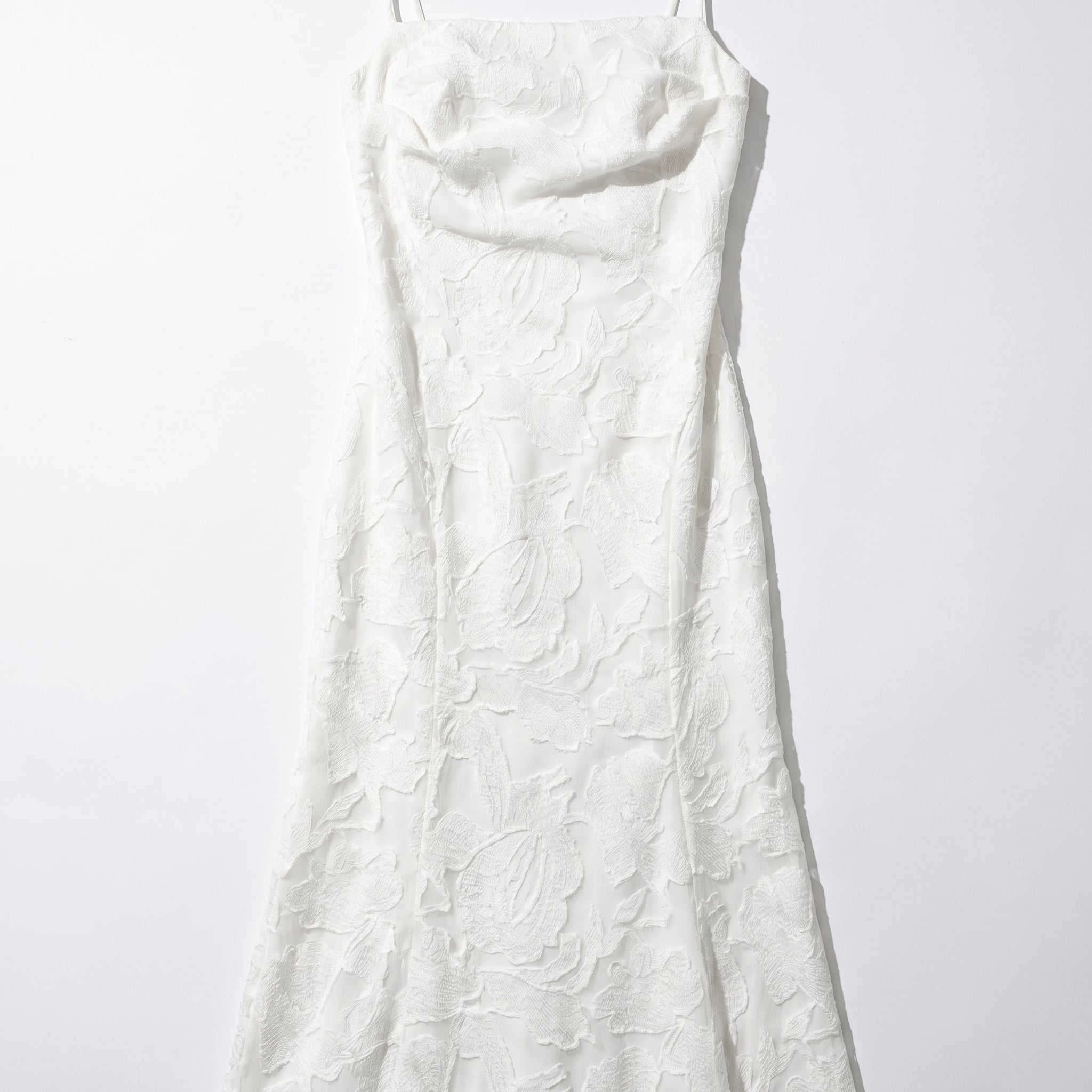 Ava - Women's Formal Evening Lace Maxi Dress - Maxi Dress - White - Parker&Brooks